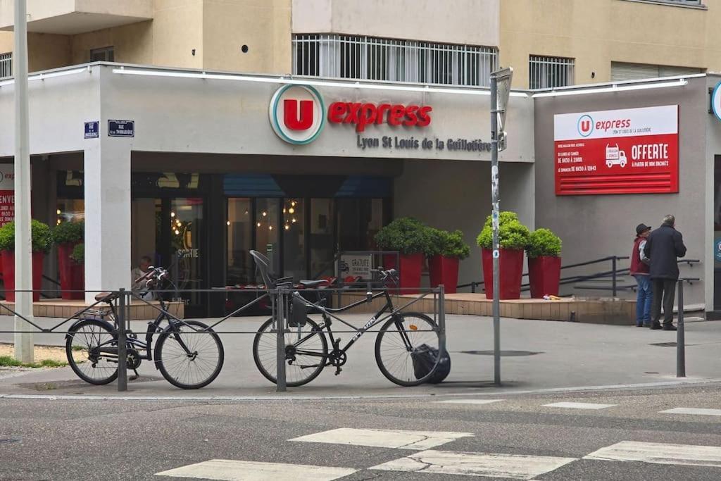 Bnbgones - Le Cosy Saint Louis - Metro Jean Mace Et Saxe Gambetta Lyon Eksteriør bilde